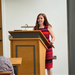Christina Martin entertains